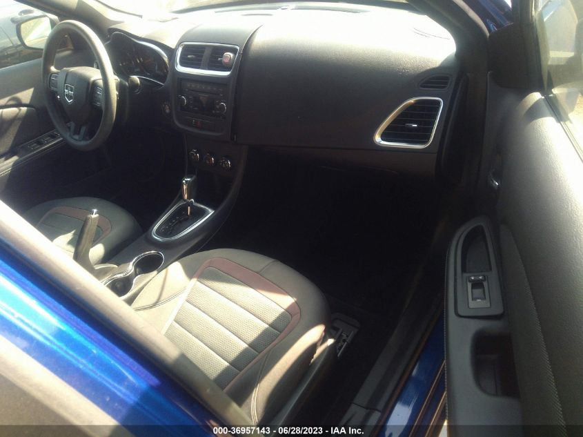 2013 DODGE AVENGER SE - 1C3CDZAB4DN650615