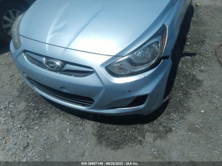 2013 HYUNDAI ACCENT GLS - KMHCU4AE4DU355329