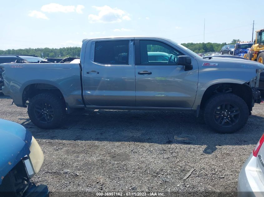 2021 CHEVROLET SILVERADO 1500 CUSTOM TRAIL BOSS - 1GCPYCEF0MZ246621