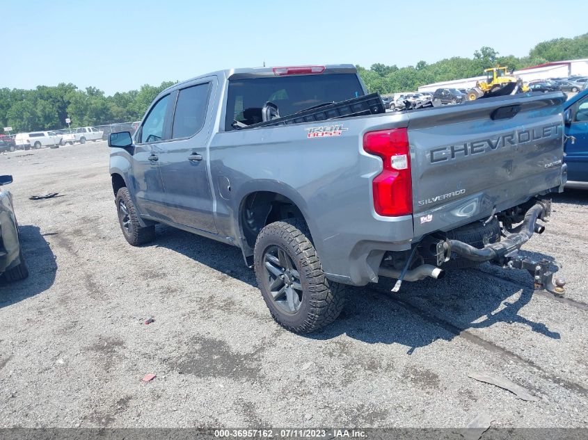 2021 CHEVROLET SILVERADO 1500 CUSTOM TRAIL BOSS - 1GCPYCEF0MZ246621