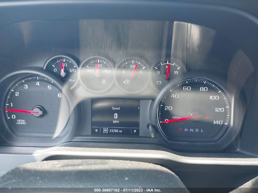 2021 CHEVROLET SILVERADO 1500 CUSTOM TRAIL BOSS - 1GCPYCEF0MZ246621