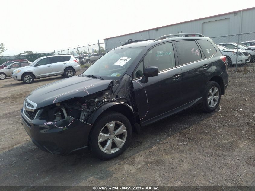 2016 SUBARU FORESTER 2.5I PREMIUM - JF2SJADC2GH402244
