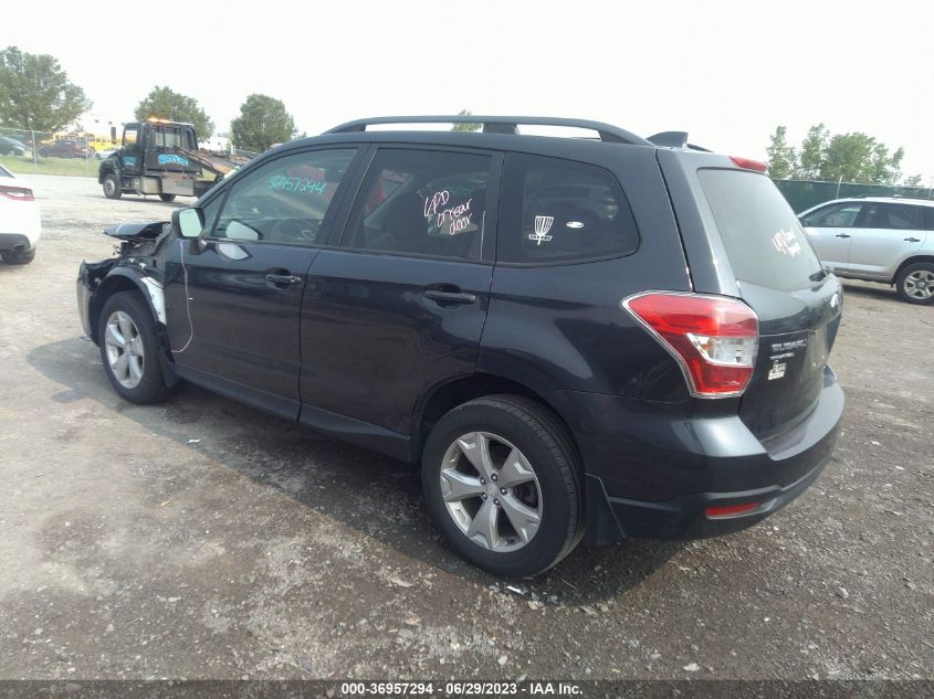 2016 SUBARU FORESTER 2.5I PREMIUM - JF2SJADC2GH402244