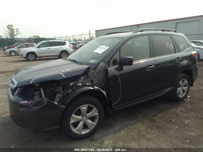 2016 SUBARU FORESTER 2.5I PREMIUM - JF2SJADC2GH402244