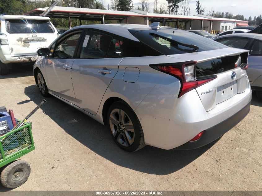 2022 TOYOTA PRIUS L - JTDKAMFU0N3168492