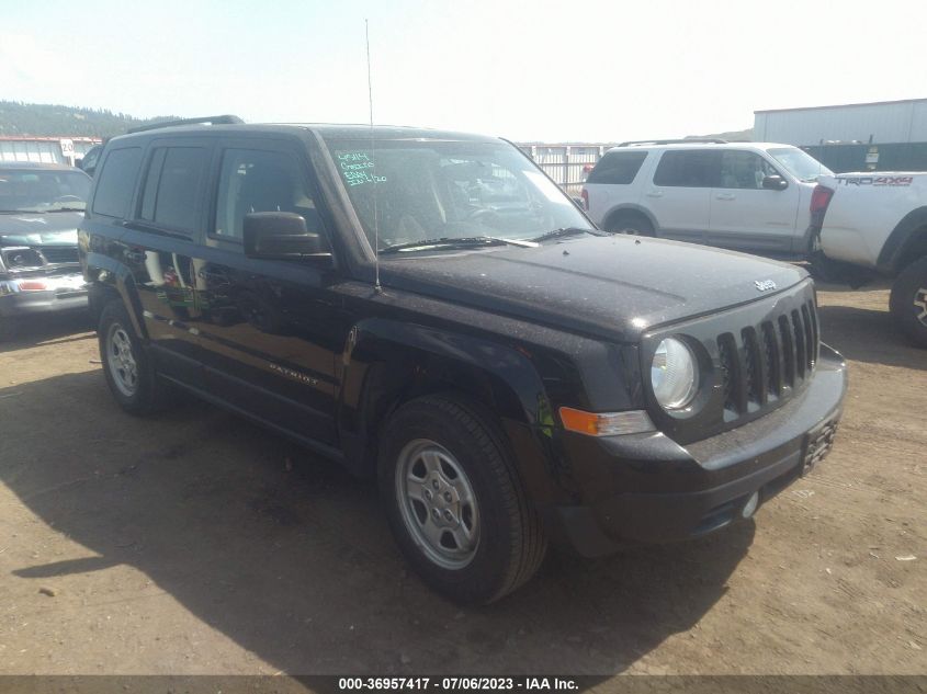 2016 JEEP PATRIOT SPORT - 1C4NJPBA7GD744103