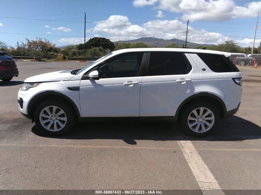 2016 LAND ROVER DISCOVERY SPORT SE - SALCP2BG1GH623503