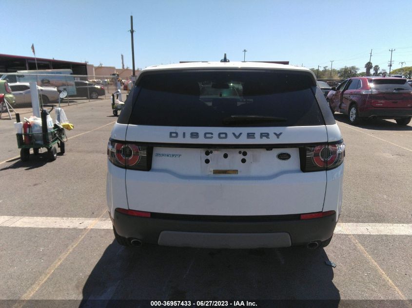 2016 LAND ROVER DISCOVERY SPORT SE - SALCP2BG1GH623503