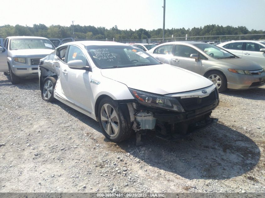 2014 KIA OPTIMA HYBRID EX - KNAGN4AD8E5065419