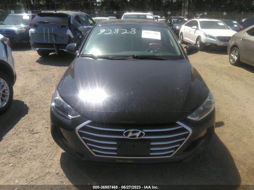 2018 HYUNDAI ELANTRA LIMITED/VALUE EDITION/SEL - 5NPD84LF3J8315350