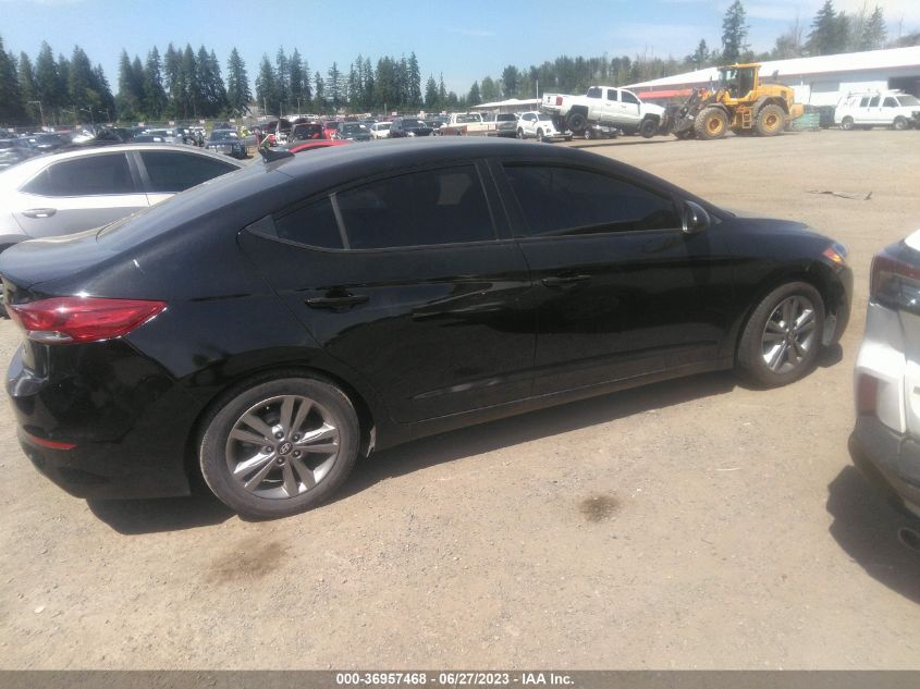 2018 HYUNDAI ELANTRA LIMITED/VALUE EDITION/SEL - 5NPD84LF3J8315350