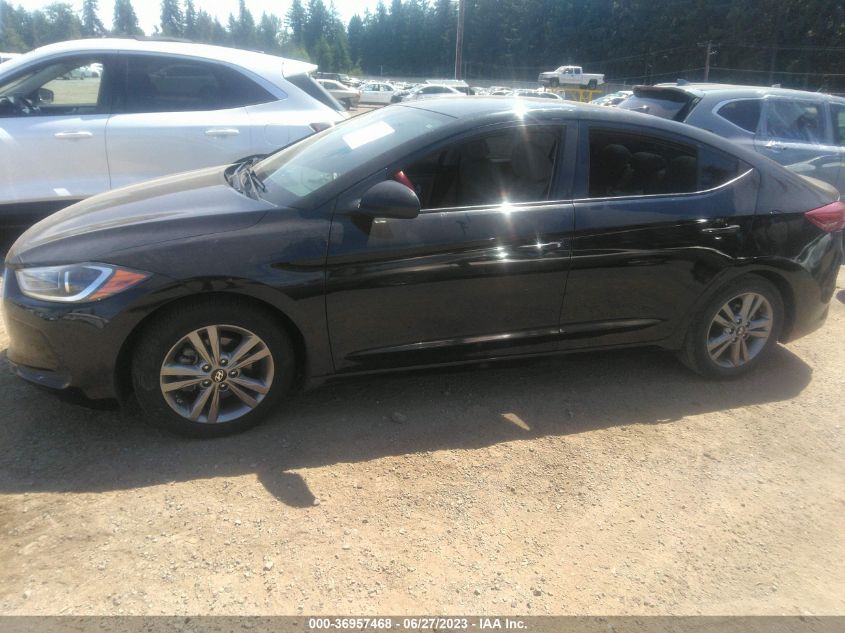 2018 HYUNDAI ELANTRA LIMITED/VALUE EDITION/SEL - 5NPD84LF3J8315350