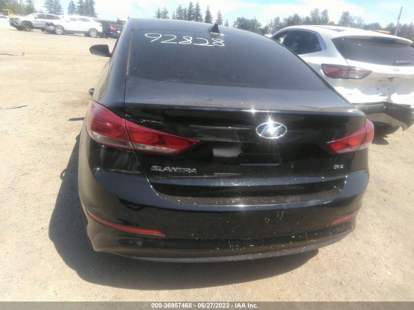 2018 HYUNDAI ELANTRA LIMITED/VALUE EDITION/SEL - 5NPD84LF3J8315350