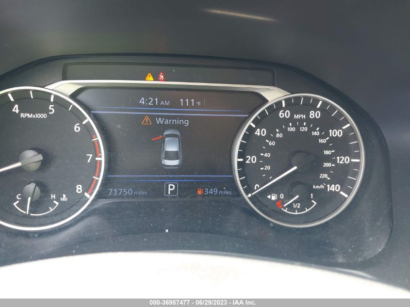 2021 NISSAN ALTIMA 2.5 SV - 1N4BL4DV1MN335845