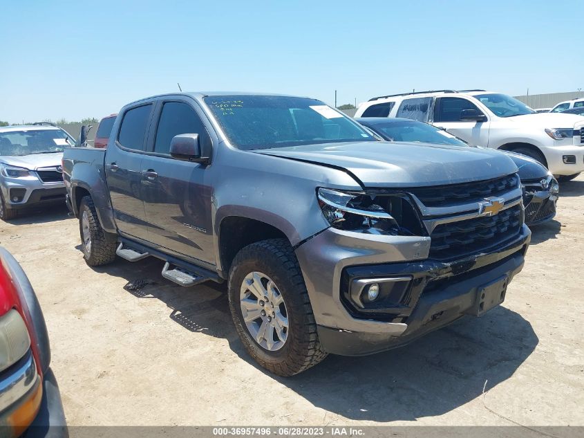 2022 CHEVROLET COLORADO 2WD LT - 1GCGSCENXN1137074
