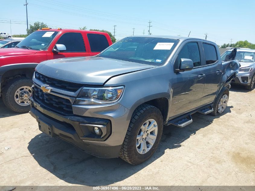 2022 CHEVROLET COLORADO 2WD LT - 1GCGSCENXN1137074