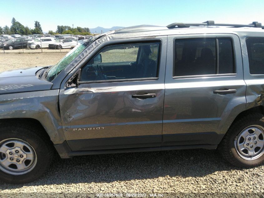 2013 JEEP PATRIOT SPORT - 1C4NJPBA1DD116694