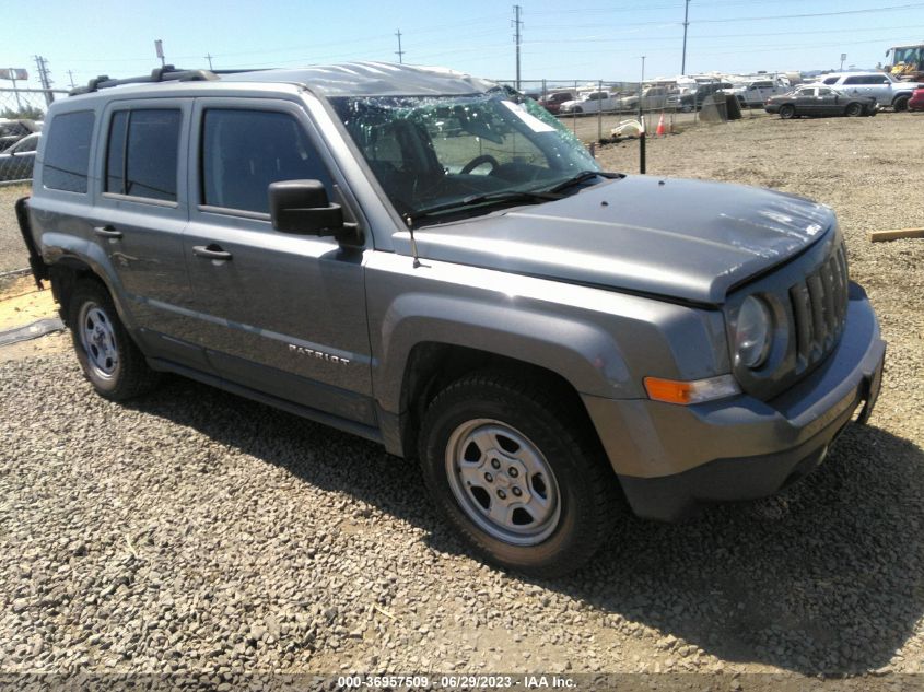 2013 JEEP PATRIOT SPORT - 1C4NJPBA1DD116694