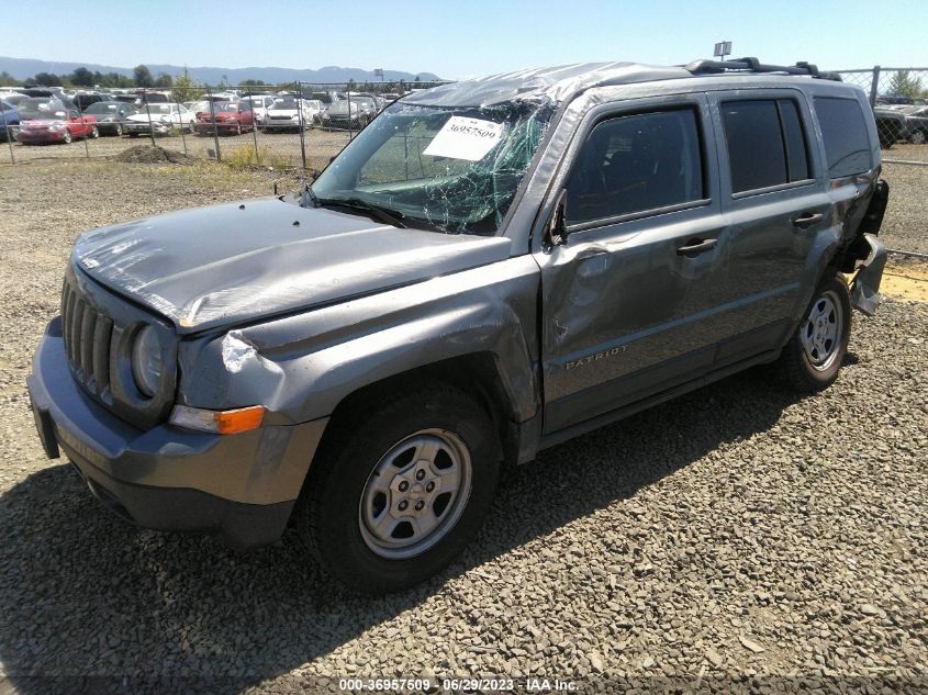 2013 JEEP PATRIOT SPORT - 1C4NJPBA1DD116694