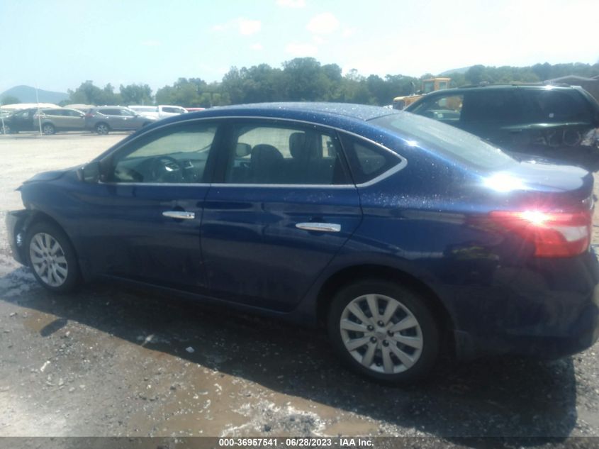 2016 NISSAN SENTRA S - 3N1AB7AP7GY246503
