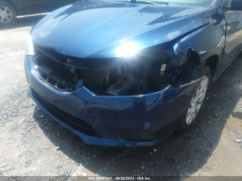 2016 NISSAN SENTRA S - 3N1AB7AP7GY246503