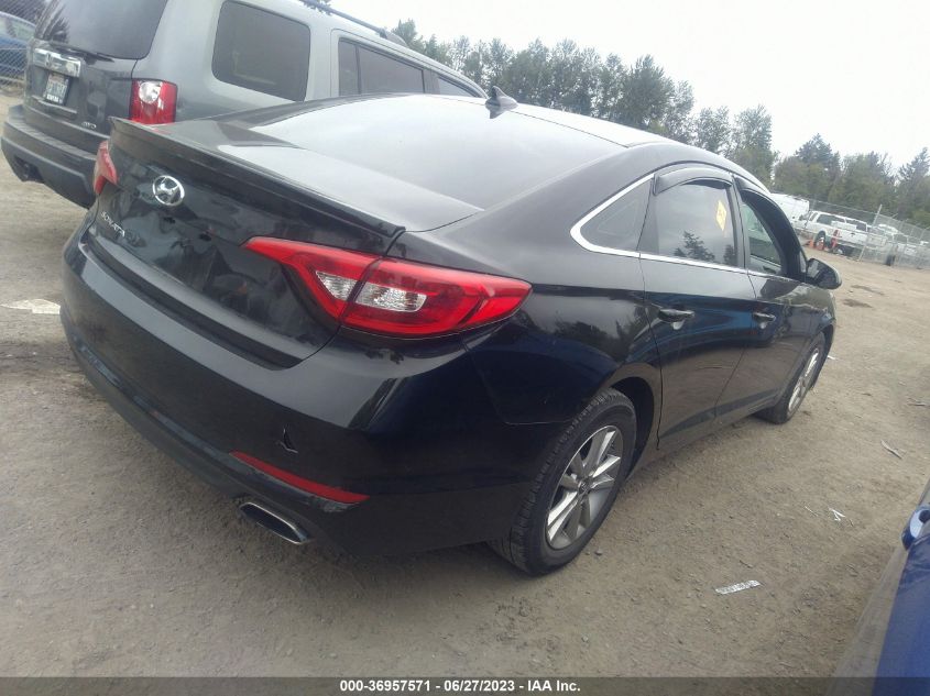 2015 HYUNDAI SONATA 2.4L SE - 5NPE24AF8FH171245