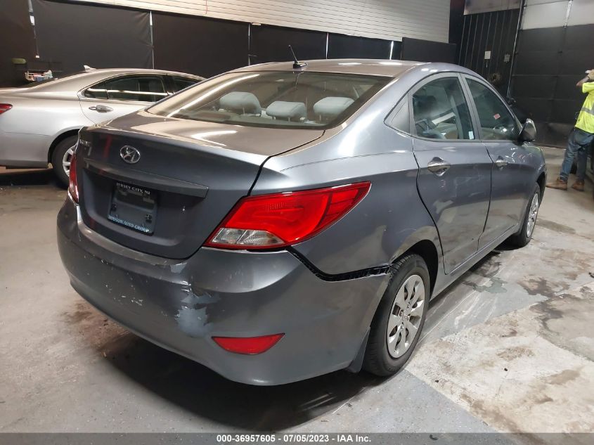 2016 HYUNDAI ACCENT SE - KMHCT4AE4GU125300