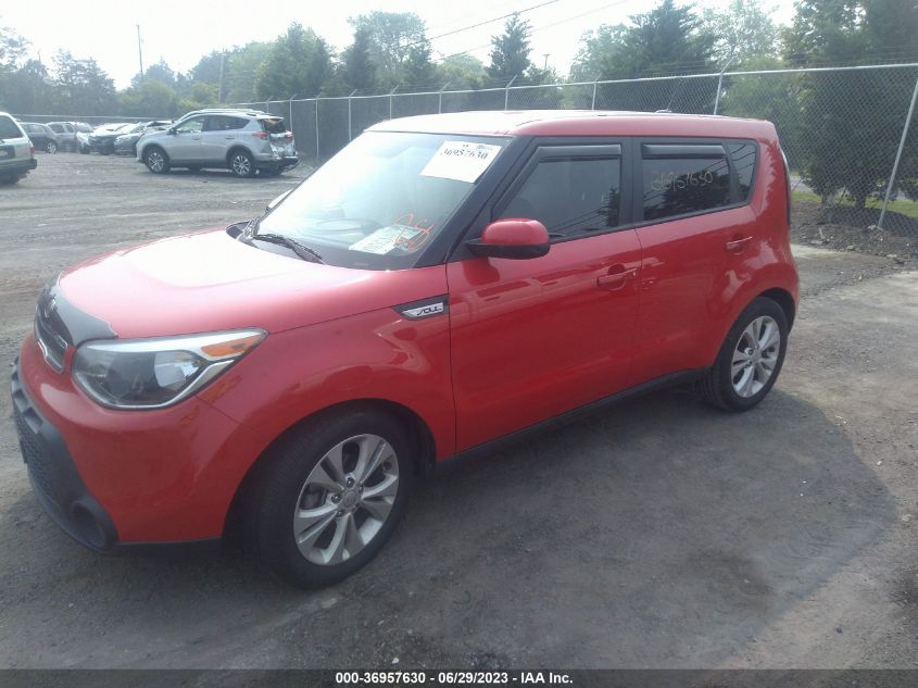 2015 KIA SOUL + - KNDJP3A58F7811959