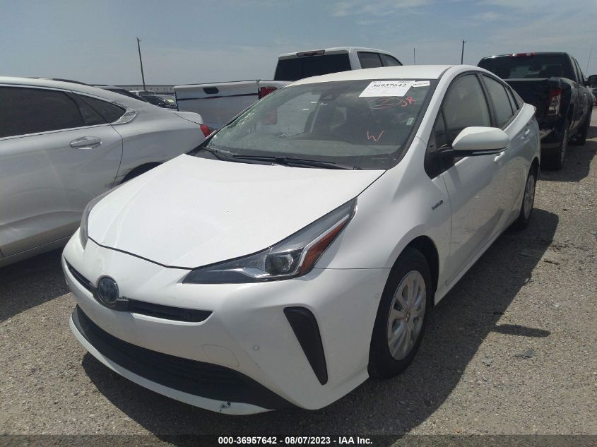 2021 TOYOTA PRIUS L - JTDKAMFU0M3151271