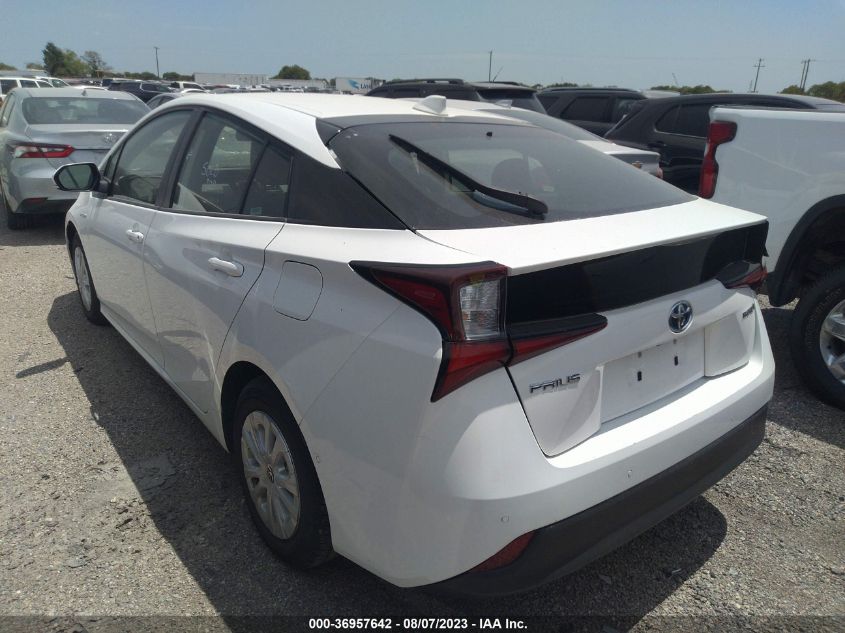 2021 TOYOTA PRIUS L - JTDKAMFU0M3151271