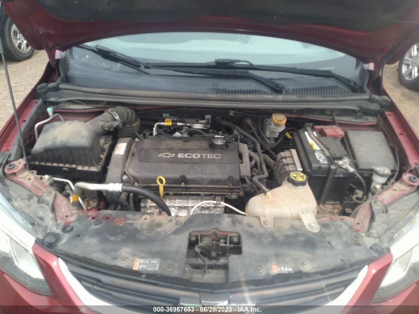 2017 CHEVROLET SONIC LT - 1G1JD5SHXH4132141