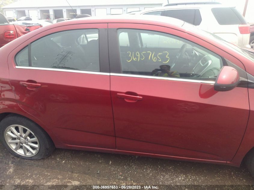 2017 CHEVROLET SONIC LT - 1G1JD5SHXH4132141