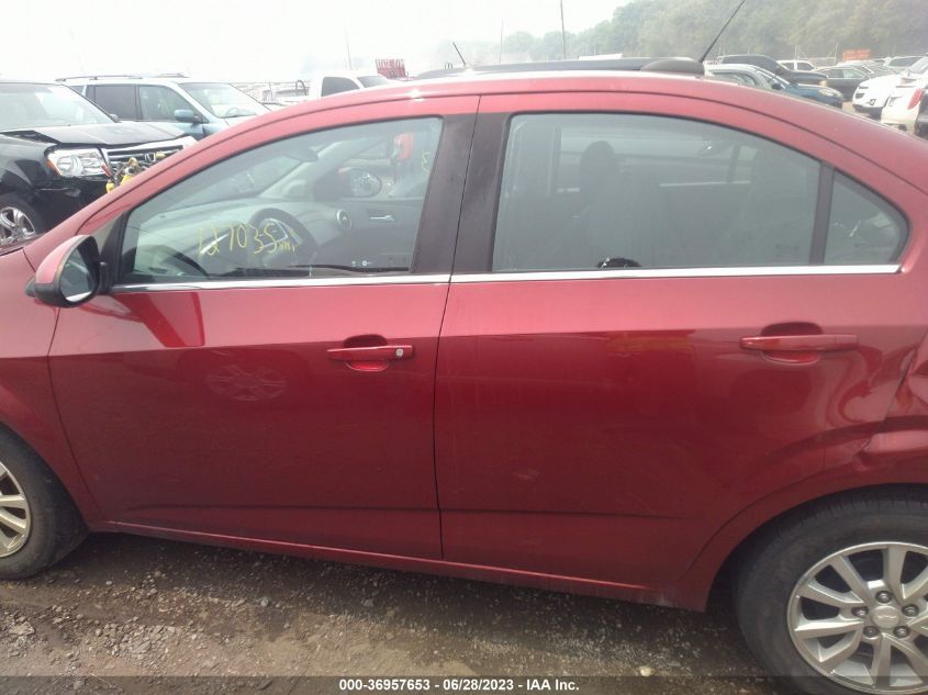 2017 CHEVROLET SONIC LT - 1G1JD5SHXH4132141