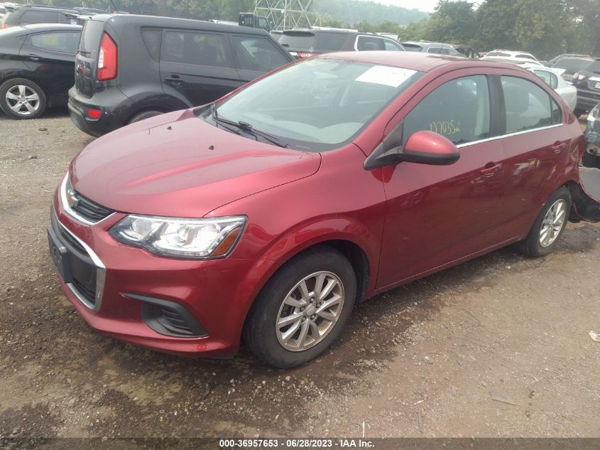 2017 CHEVROLET SONIC LT - 1G1JD5SHXH4132141