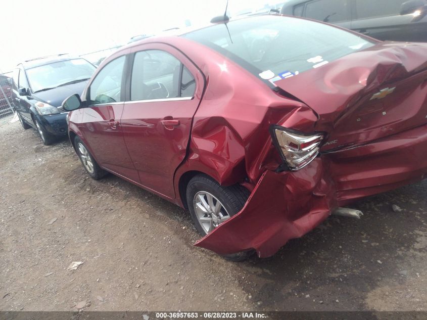 2017 CHEVROLET SONIC LT - 1G1JD5SHXH4132141