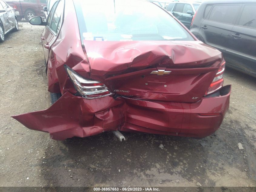 2017 CHEVROLET SONIC LT - 1G1JD5SHXH4132141