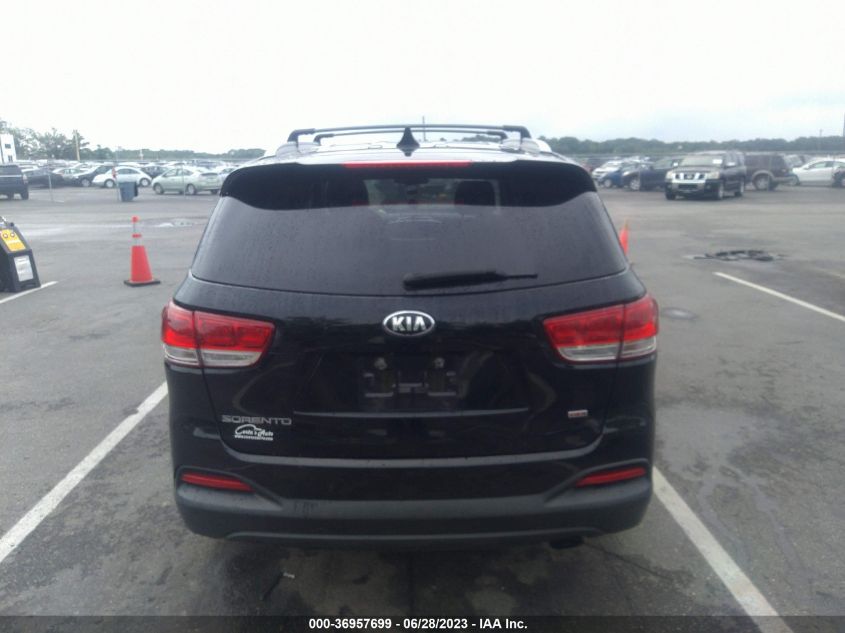 2016 KIA SORENTO LX/L - 5XYPG4A3XGG060012