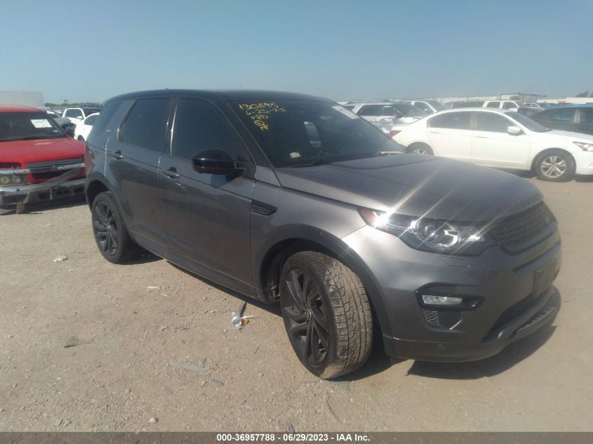 2017 LAND ROVER DISCOVERY SPORT HSE - SALCR2BG8HH636471