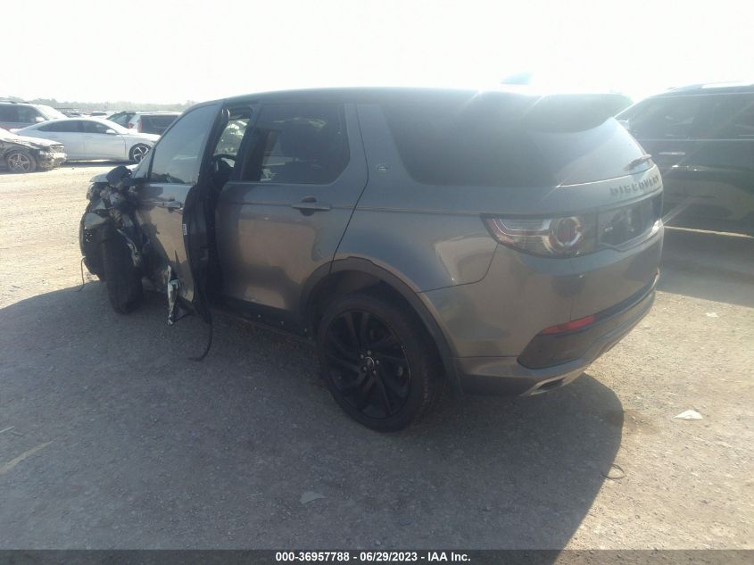 2017 LAND ROVER DISCOVERY SPORT HSE - SALCR2BG8HH636471