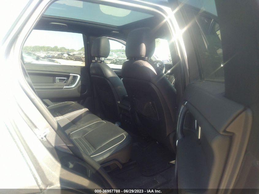 2017 LAND ROVER DISCOVERY SPORT HSE - SALCR2BG8HH636471