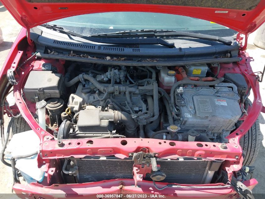 2013 TOYOTA PRIUS C ONE/TWO/THREE/FOUR - JTDKDTB30D1042271