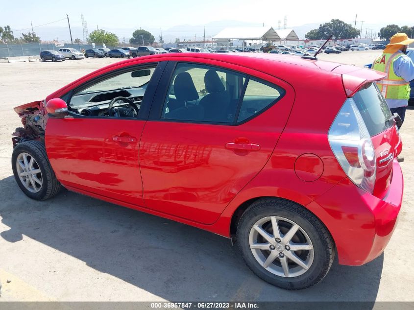 2013 TOYOTA PRIUS C ONE/TWO/THREE/FOUR - JTDKDTB30D1042271