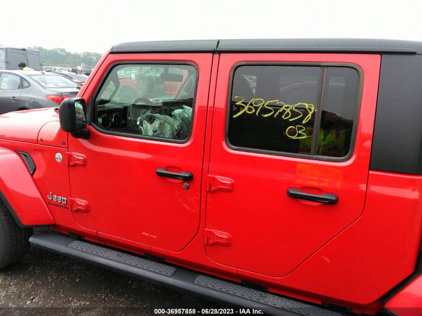 2022 JEEP GLADIATOR OVERLAND - 1C6HJTFG4NL169747