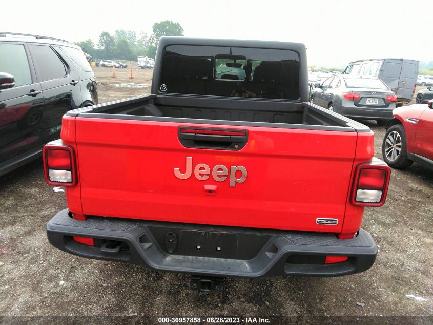 2022 JEEP GLADIATOR OVERLAND - 1C6HJTFG4NL169747