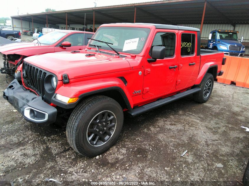 2022 JEEP GLADIATOR OVERLAND - 1C6HJTFG4NL169747