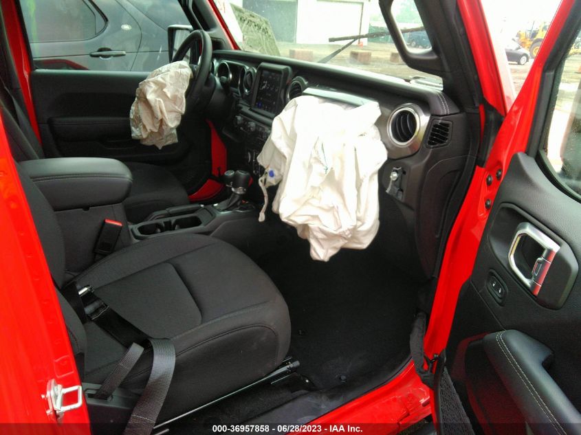 2022 JEEP GLADIATOR OVERLAND - 1C6HJTFG4NL169747