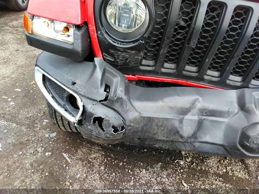 2022 JEEP GLADIATOR OVERLAND - 1C6HJTFG4NL169747