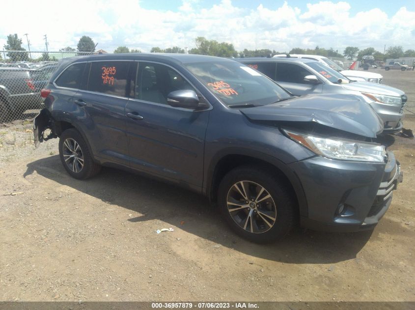 2017 TOYOTA HIGHLANDER LE - 5TDBZRFHXHS389691