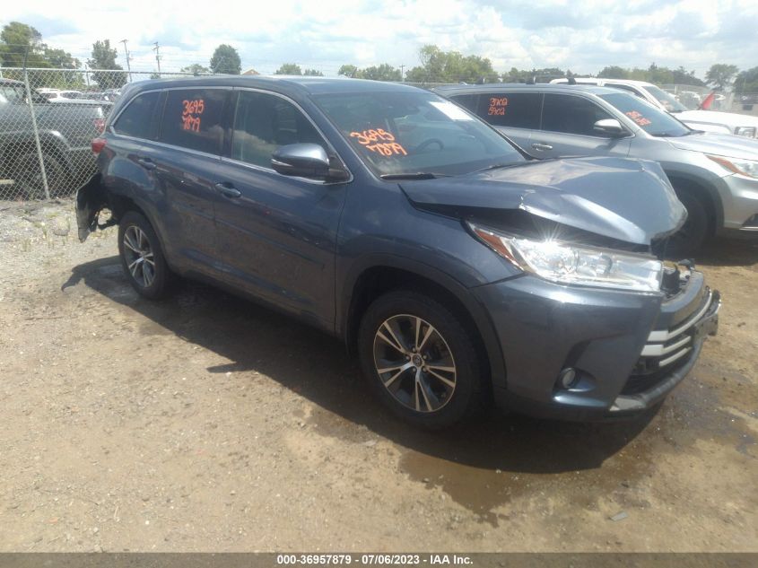 2017 TOYOTA HIGHLANDER LE - 5TDBZRFHXHS389691