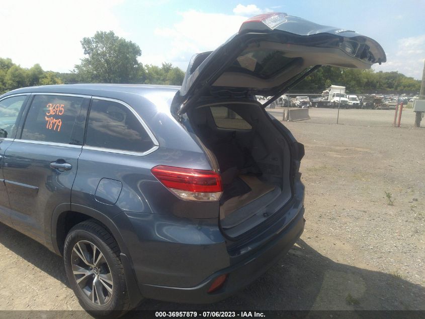 2017 TOYOTA HIGHLANDER LE - 5TDBZRFHXHS389691